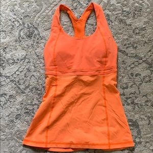 Lululemon built in bra athletic tank